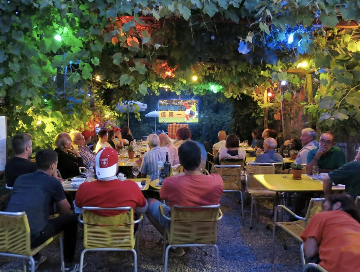 Osteria Gruetli Con Alloggio Borgnone Zewnętrze zdjęcie