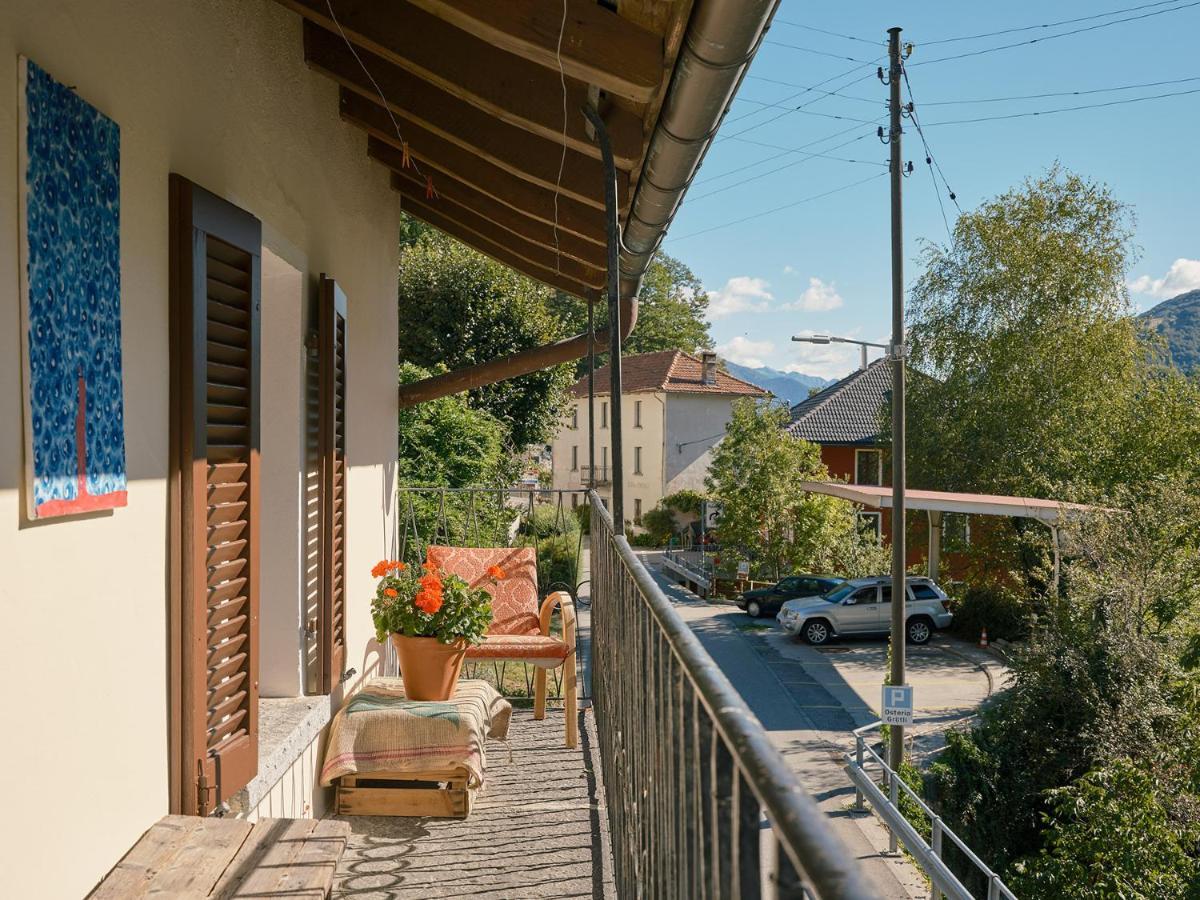 Osteria Gruetli Con Alloggio Borgnone Zewnętrze zdjęcie